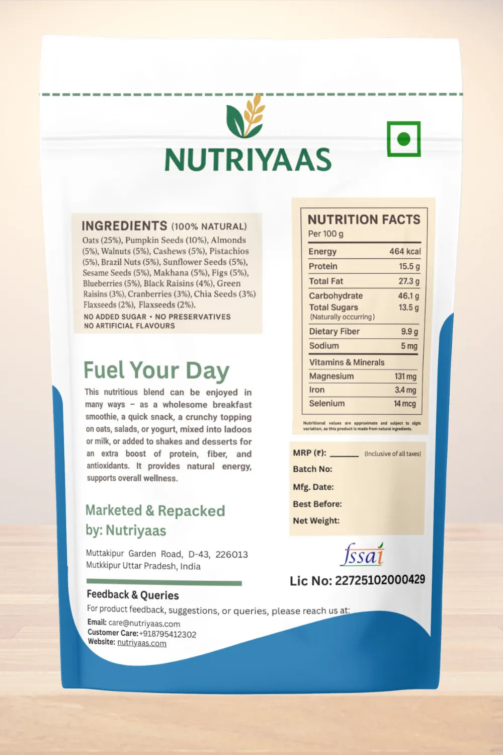 Nutriyaas Superfoods Breakfast